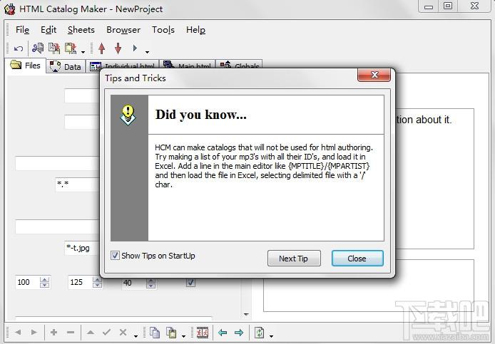 HTML Catalog Maker,HTML Catalog Maker下载,HTML Catalog Maker官方下载,编辑器